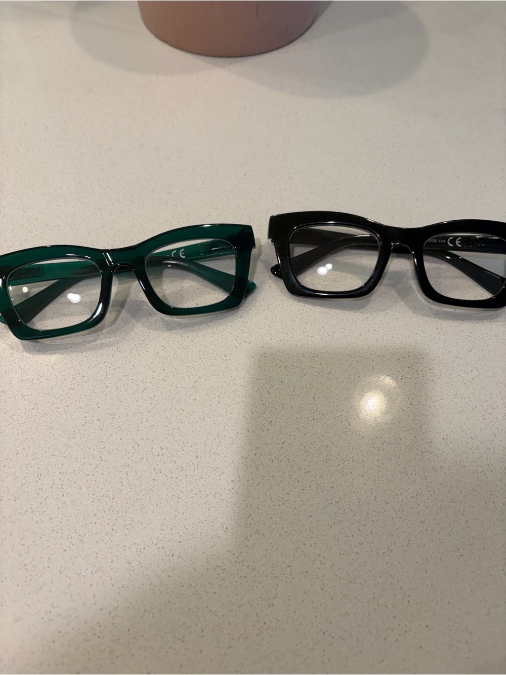 Cat eye reading glasses, 2 pair